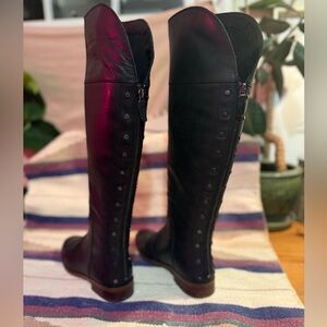Franco Sarto Roxie Leather Riding Boots size 7